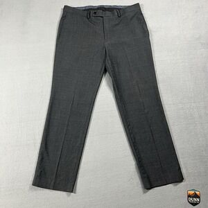 Lauren Ralph Lauren Pants Mens 34x30 Gray Straight High Performance Wool Dressy